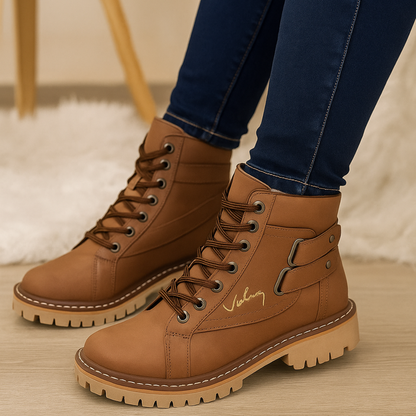 BOTA VLZ CUERO GENUINO – ESTILO Y ELEGANCIA PARA MUJERES