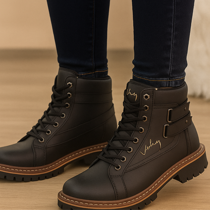 BOTA VLZ CUERO GENUINO – ESTILO Y ELEGANCIA PARA MUJERES